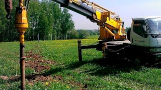 Заказать монтаж винтовых свай в Рославль - цена под ключ с доставкой от 1844 шт